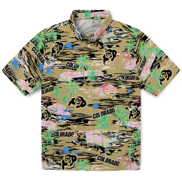 Colorado Buffaloes Hawaiian Shirt - Hawaii Island | Moonbestprint
