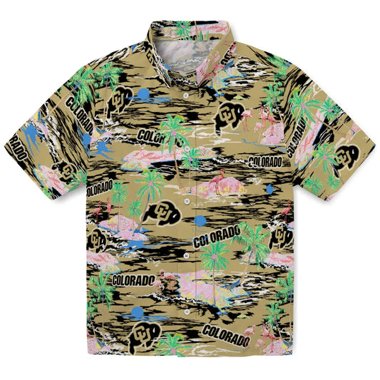 Colorado Buffaloes Hawaiian Shirt - Hawaii Island | Moonbestprint