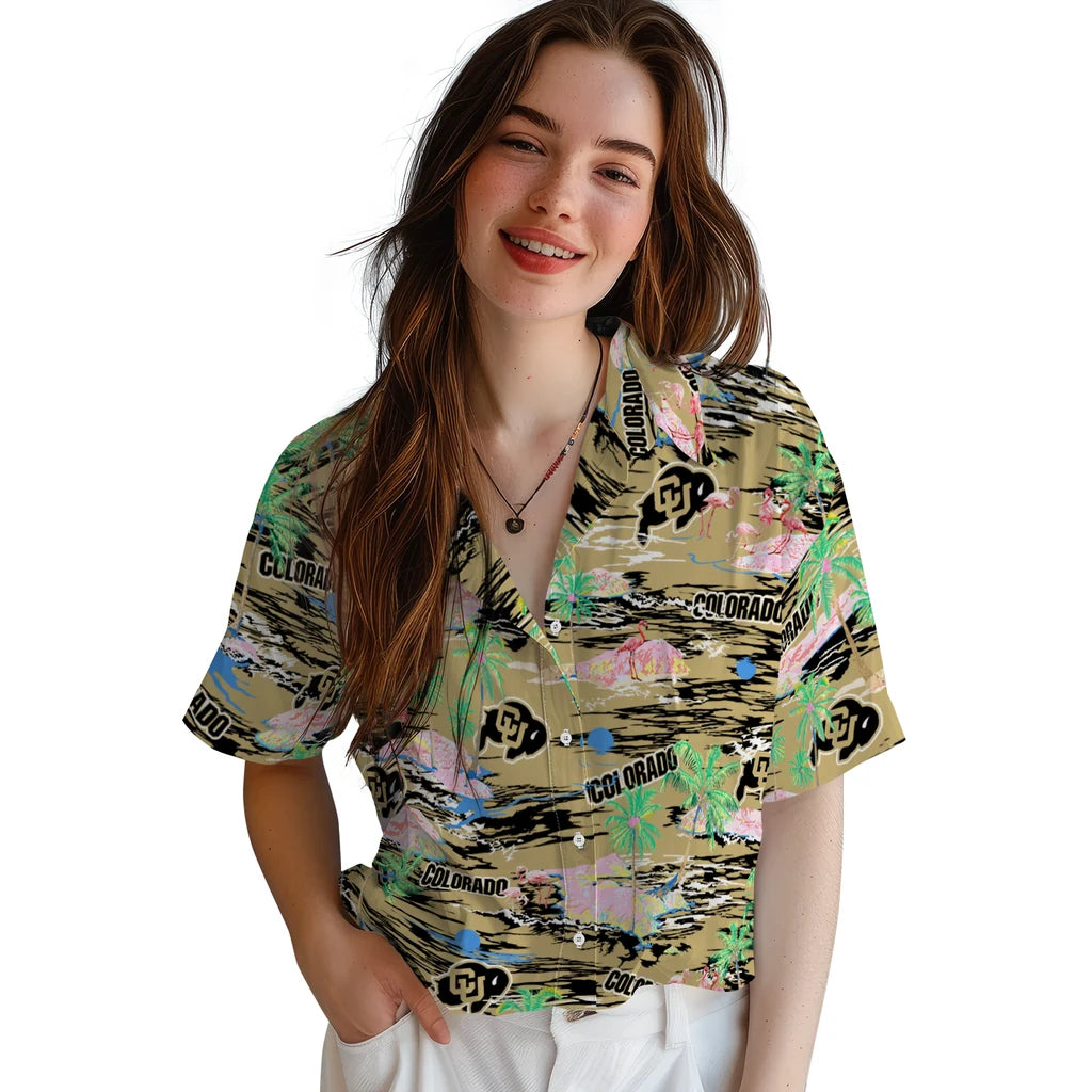Colorado Buffaloes Hawaiian Shirt - Hawaii Island | Moonbestprint