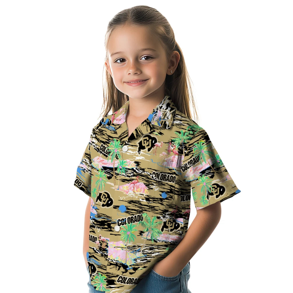 Colorado Buffaloes Hawaiian Shirt - Hawaii Island | Moonbestprint