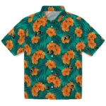 Colorado Buffaloes Hawaiian Shirt - Hibiscus and Palm Leaves | Moonbestprint