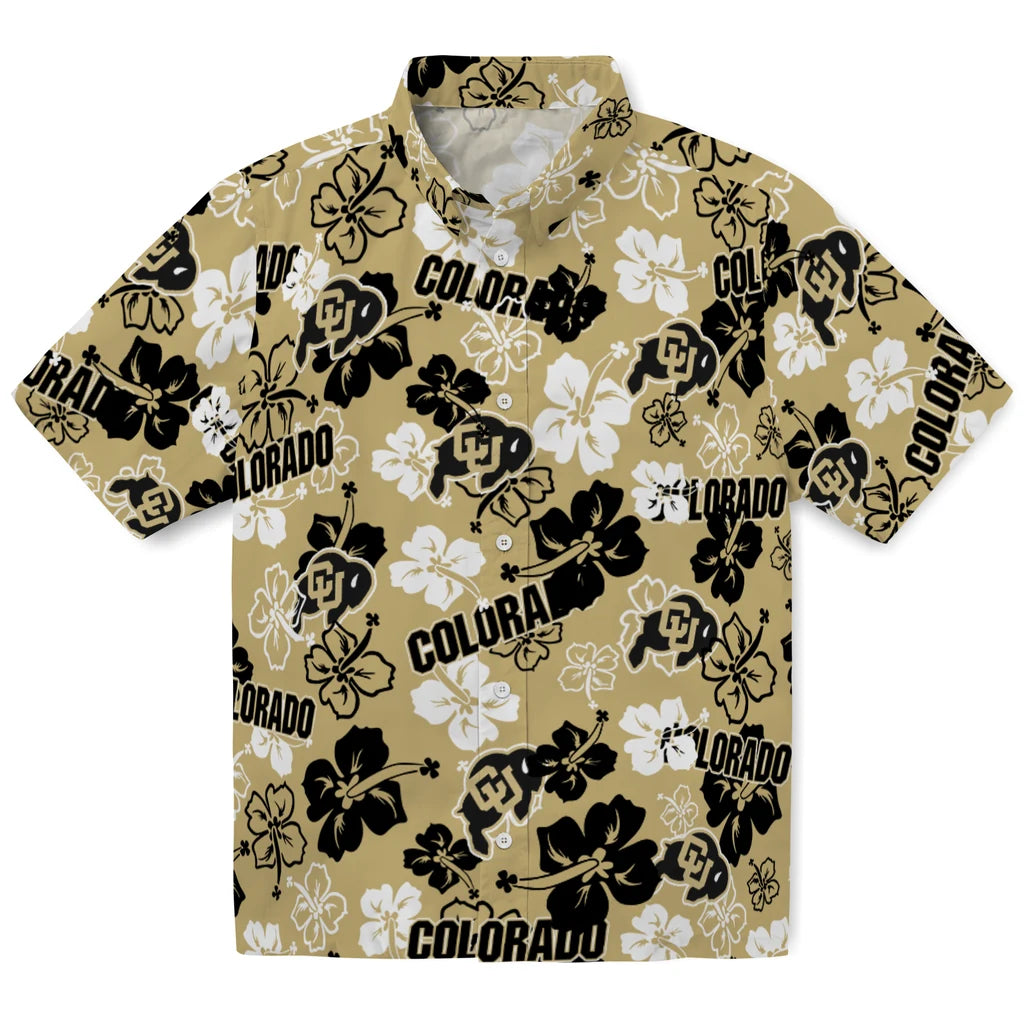 Colorado Buffaloes Hibiscus Bloom Hawaiian Shirt – Moonbestprint