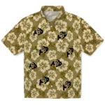 Colorado Buffaloes Hawaiian Shirt - Hibiscus Cluster | Moonbestprint