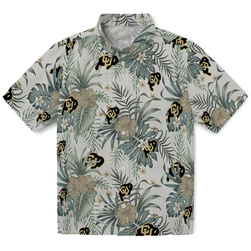 Colorado Buffaloes Hawaiian Shirt - Hibiscus Designs | Moonbestprint