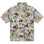 Colorado Buffaloes Hawaiian Shirt - Hibiscus Seaside | Moonbestprint