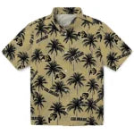 Colorado Buffaloes Hawaiian Shirt - Palm Tree Motif | Moonbestprint