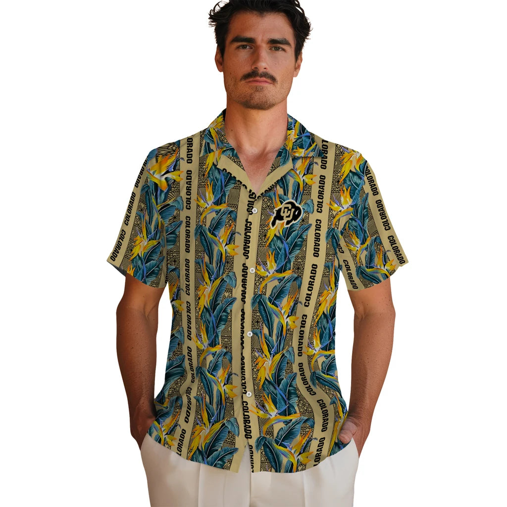 Colorado Buffaloes Hawaiian Shirt - Paradise Vines | Moonbestprint