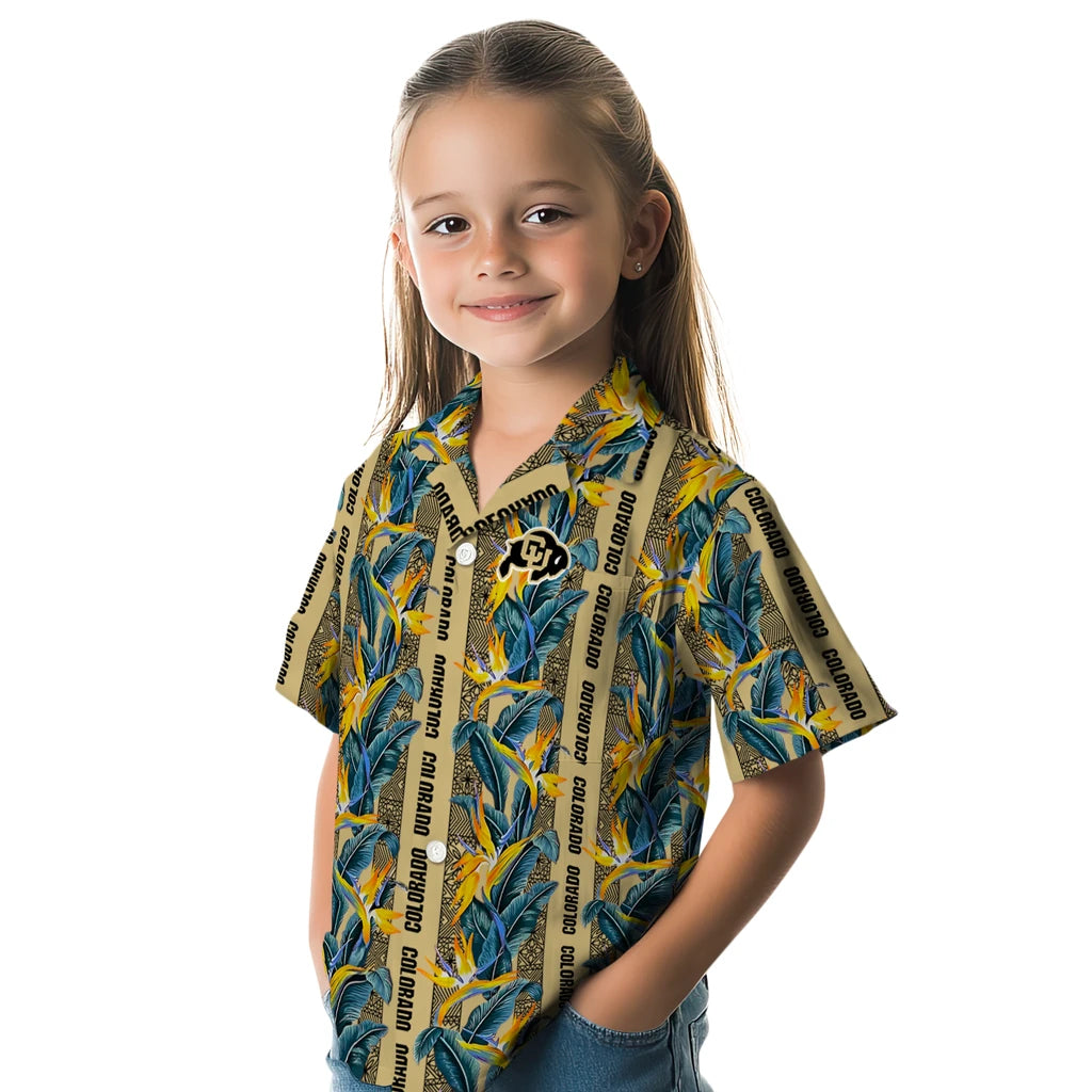 Colorado Buffaloes Hawaiian Shirt - Paradise Vines | Moonbestprint