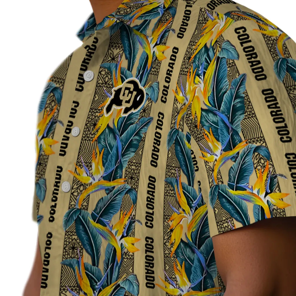 Colorado Buffaloes Hawaiian Shirt - Paradise Vines | Moonbestprint