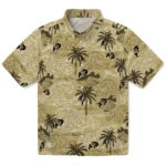 Colorado Buffaloes Hawaiian Shirt - Wave Palm | Moonbestprint