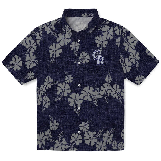 Colorado Rockies Hawaiian Shirt - 50th State Flower | Moonbestprint