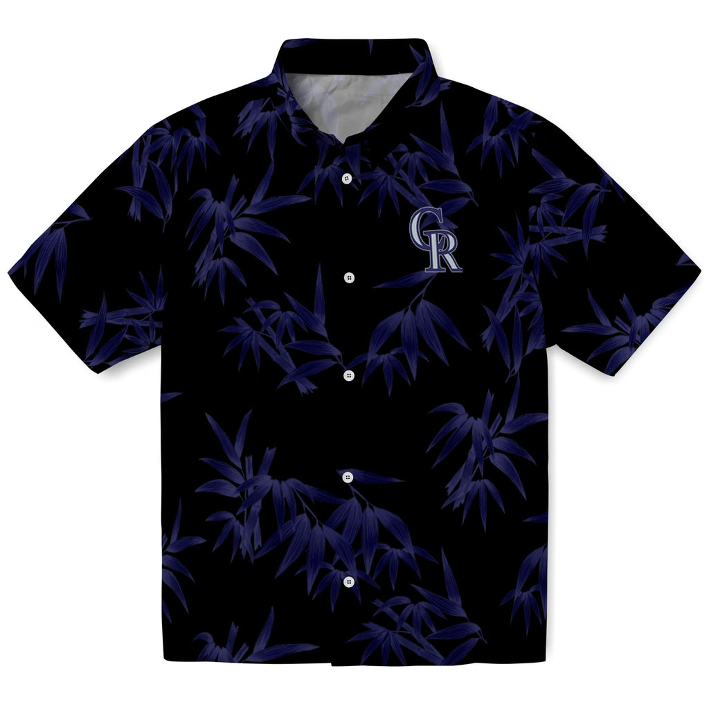 Colorado Rockies Hawaiian Shirt - Bamboo Branches | Moonbestprint