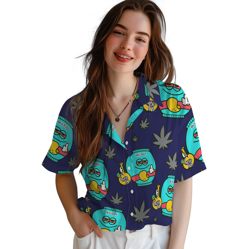 Colorado Rockies Hawaiian Shirt - Chill Vibe | Moonbestprint