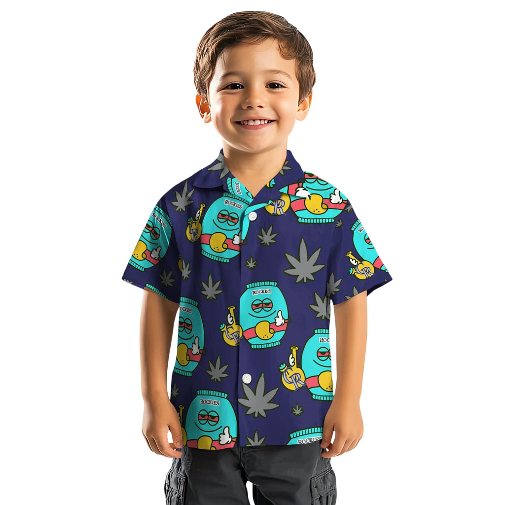 Colorado Rockies Hawaiian Shirt - Chill Vibe | Moonbestprint