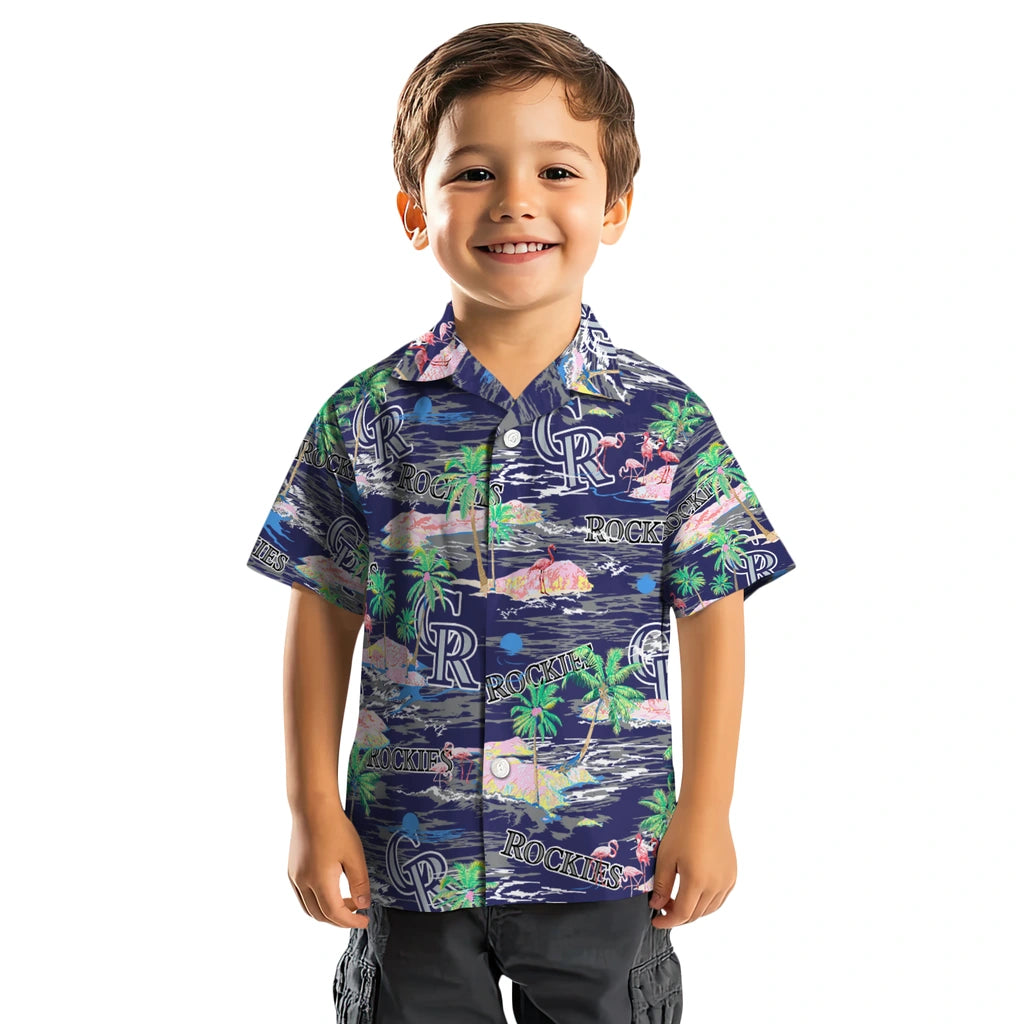 Colorado Rockies Flamingo Retreat 2026 Hawaiian Shirt – Moonbestprint