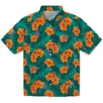 Colorado Rockies Hawaiian Shirt - Hibiscus and Palm Leaves | Moonbestprint