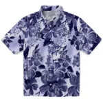 Colorado Rockies Hawaiian Shirt - Hibiscus Arrangement | Moonbestprint