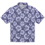 Colorado Rockies Hawaiian Shirt - Hibiscus Cluster | Moonbestprint