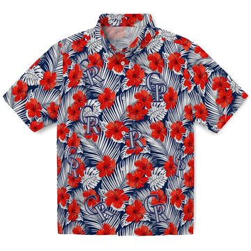 Colorado Rockies Hawaiian Shirt - Hibiscus Fiesta | Moonbestprint