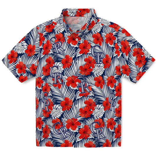 Colorado Rockies Hawaiian Shirt - Hibiscus Fiesta | Moonbestprint