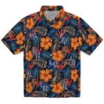 Colorado Rockies Hawaiian Shirt - Hibiscus Foliage | Moonbestprint