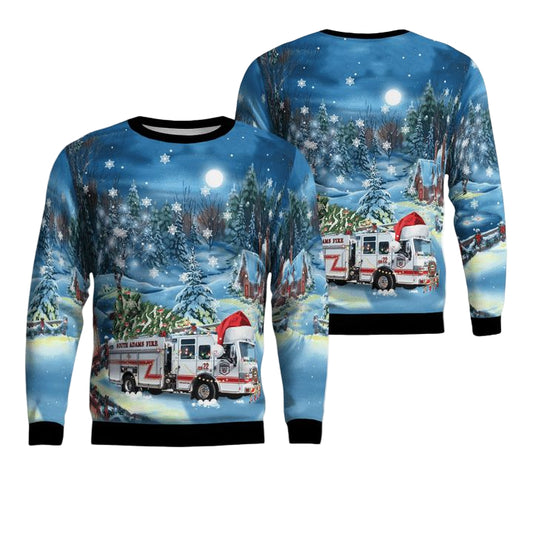 Colorado South Adams County Fire Department Christmas Sweater 3D ? Usalast