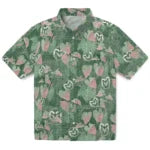 Colorado State Rams Hawaiian Shirt - Anthurium Overlay | Moonbestprint
