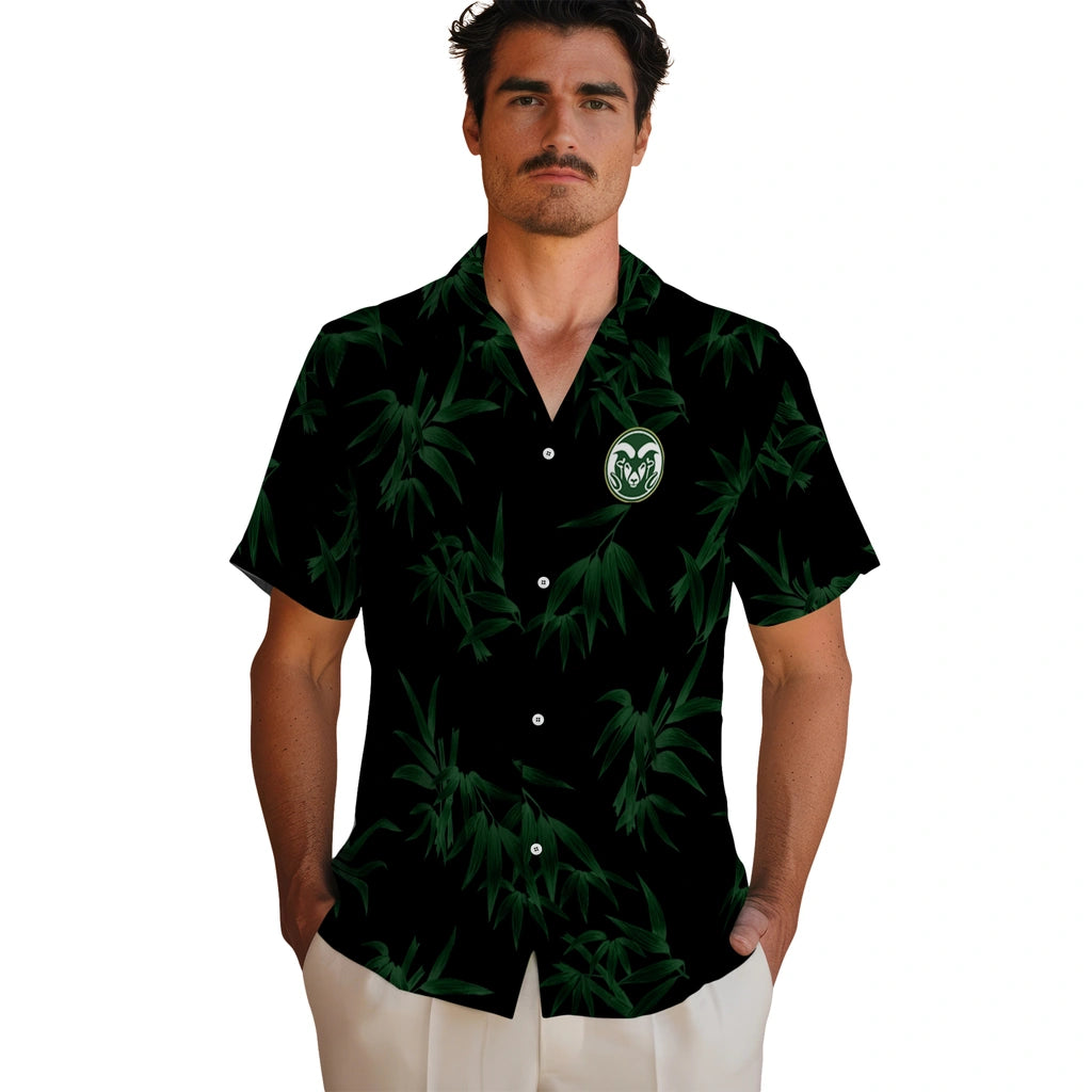 Colorado State Rams Hawaiian Shirt - Bamboo Branches | Moonbestprint