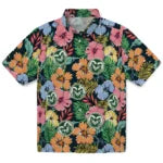 Colorado State Rams Hawaiian Shirt - Brilliant Hibiscus Garden | Moonbestprint