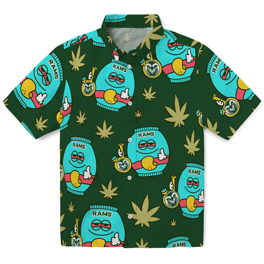 Colorado State Rams Hawaiian Shirt - Chill Vibe | Moonbestprint