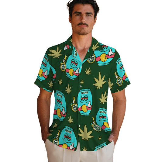 Colorado State Rams Hawaiian Shirt - Chill Vibe | Moonbestprint
