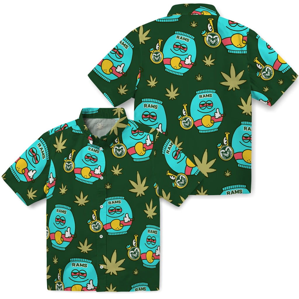 Colorado State Rams Hawaiian Shirt - Chill Vibe | Moonbestprint