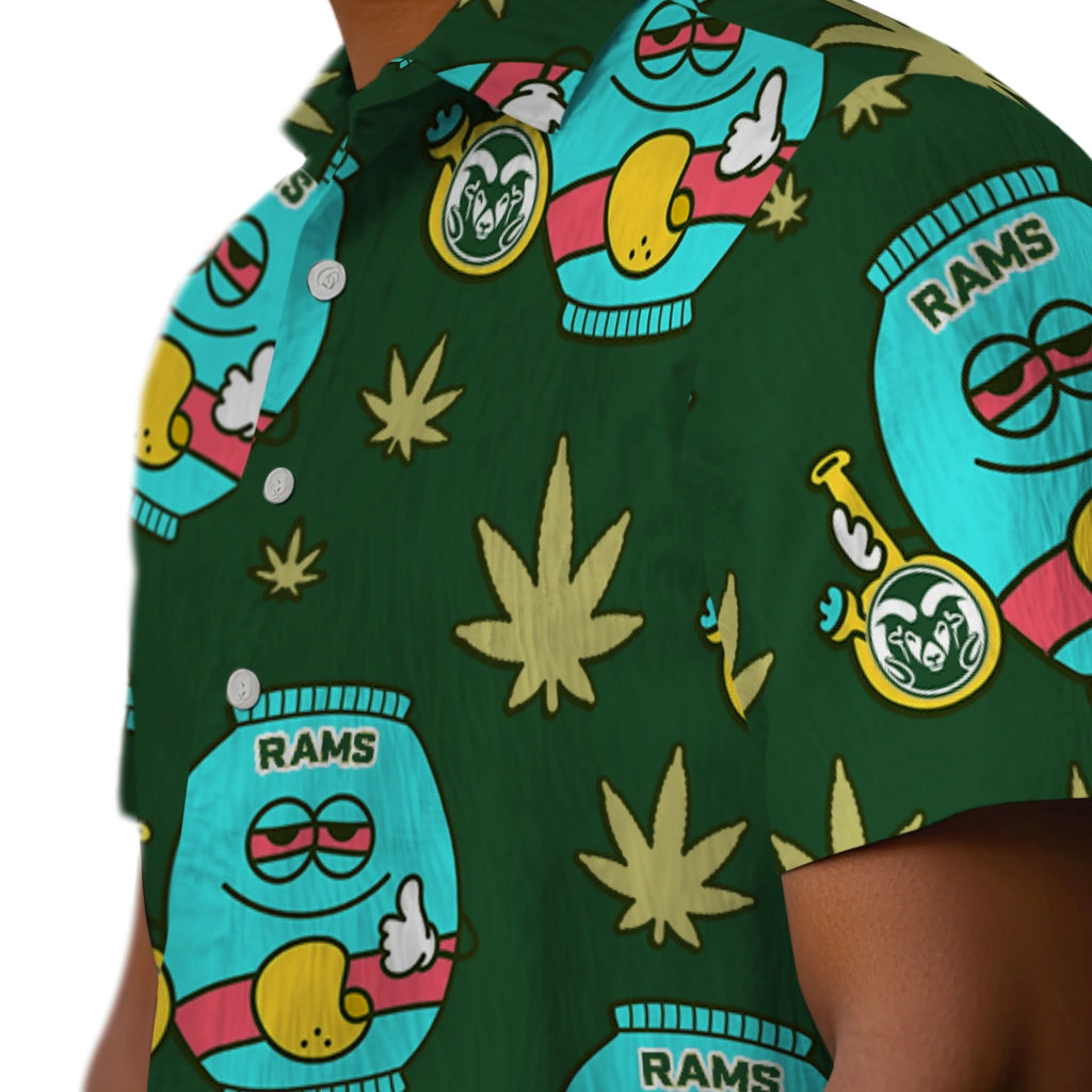 Colorado State Rams Hawaiian Shirt - Chill Vibe | Moonbestprint
