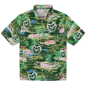 Colorado State Rams Flamingo Retreat 2026 Hawaiian Shirt – Moonbestprint