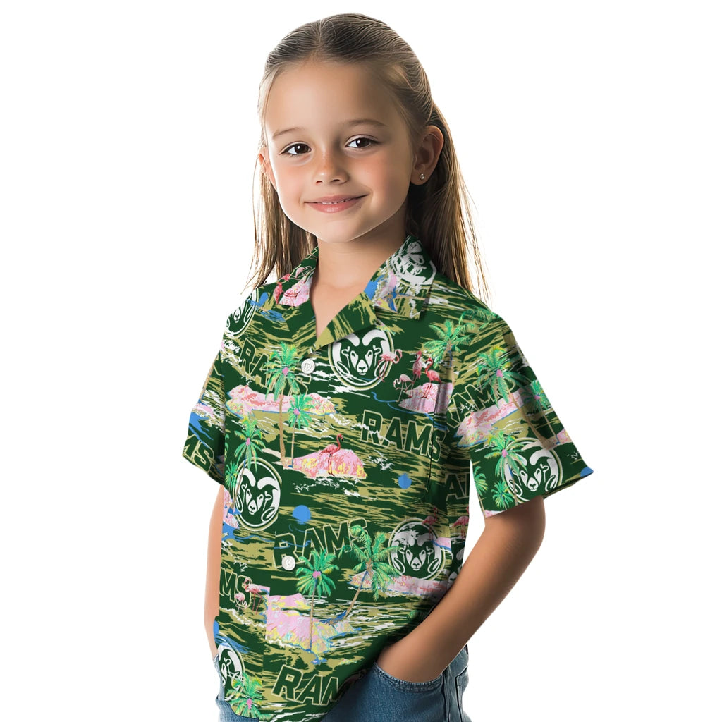 Colorado State Rams Flamingo Retreat 2026 Hawaiian Shirt – Moonbestprint