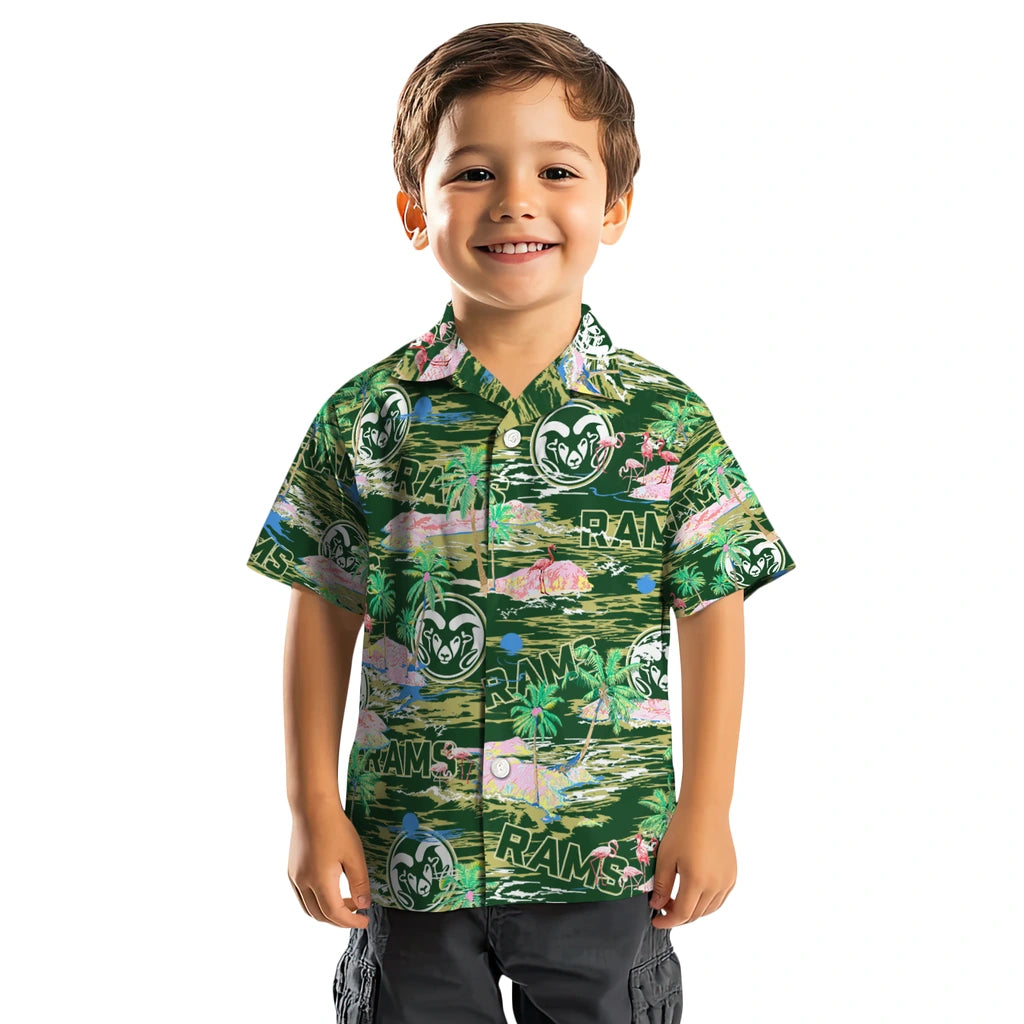 Colorado State Rams Flamingo Retreat 2026 Hawaiian Shirt – Moonbestprint