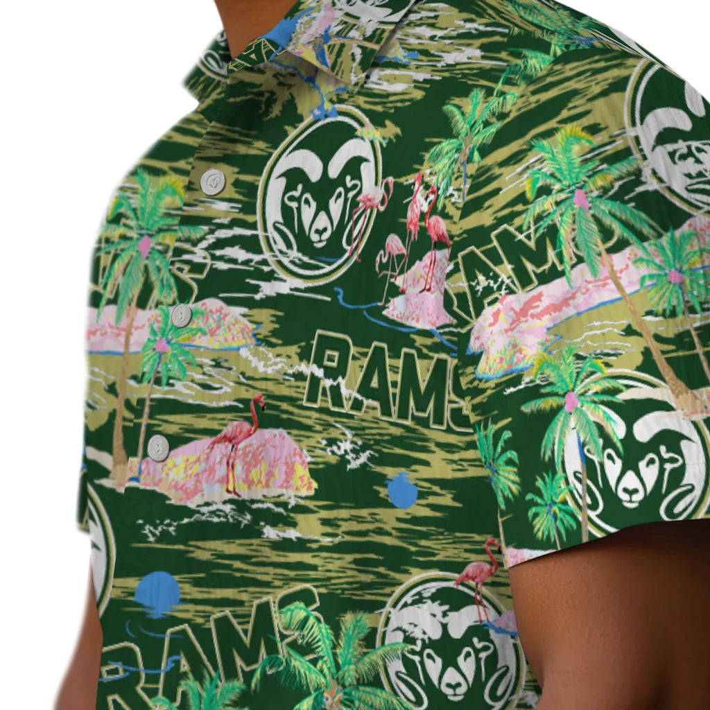 Colorado State Rams Flamingo Retreat 2026 Hawaiian Shirt – Moonbestprint