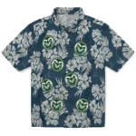 Colorado State Rams Hawaiian Shirt - Hibiscus Flowers | Moonbestprint