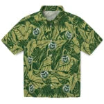 Colorado State Rams Hawaiian Shirt - Monstera Layer | Moonbestprint