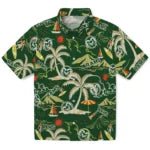 Colorado State Rams Hawaiian Shirt - Palm Tree Island | Moonbestprint