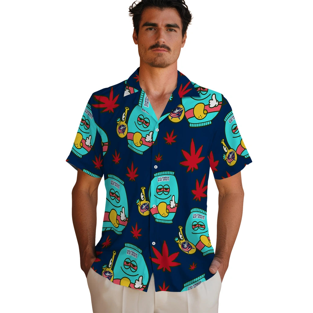 Columbus Blue Jackets Hawaiian Shirt - Chill Vibe | Moonbestprint