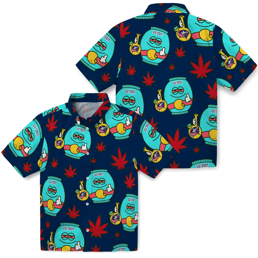 Columbus Blue Jackets Hawaiian Shirt - Chill Vibe | Moonbestprint