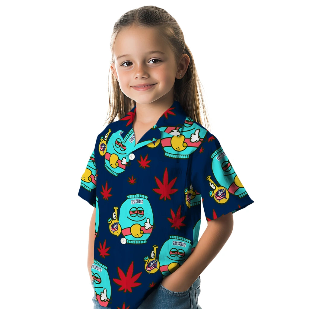 Columbus Blue Jackets Hawaiian Shirt - Chill Vibe | Moonbestprint