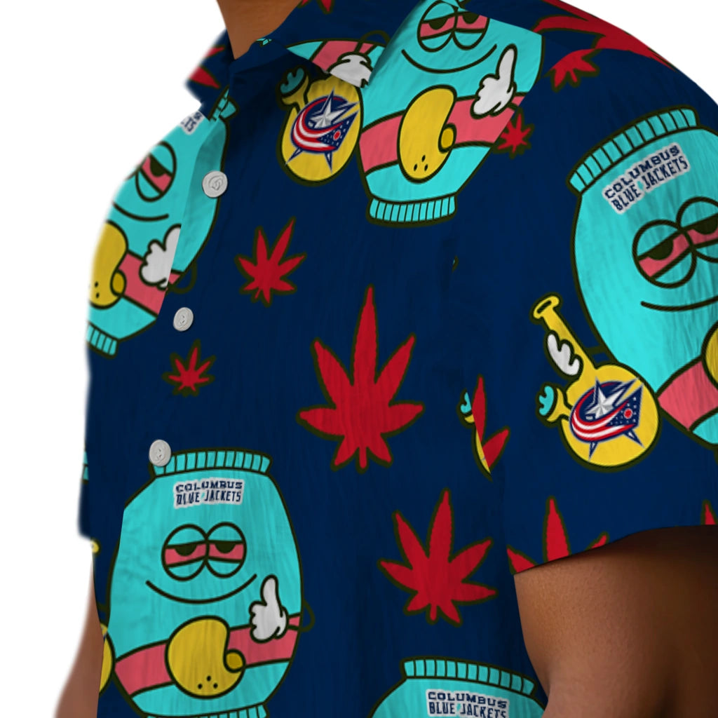 Columbus Blue Jackets Hawaiian Shirt - Chill Vibe | Moonbestprint