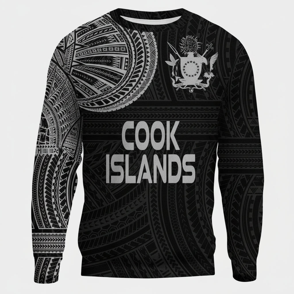 Cook Islands Sweater Polynesian Tattoo Style A27 ? Usalast