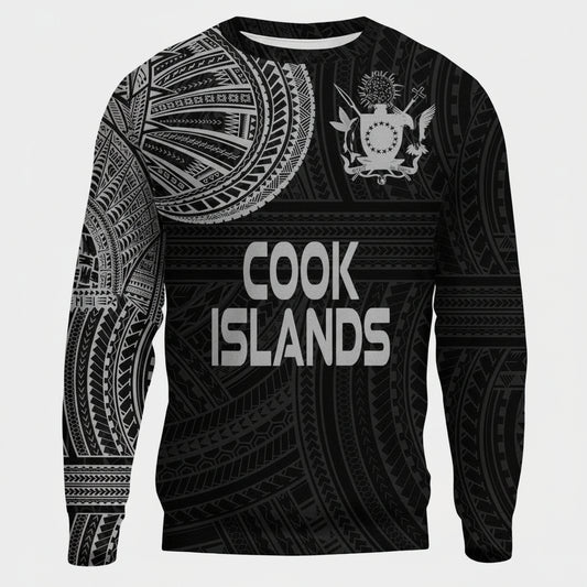 Cook Islands Sweater Polynesian Tattoo Style A27 ? Usalast