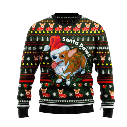Corgi Santa Paws Ugly Christmas Sweater 2022 ? Usalast