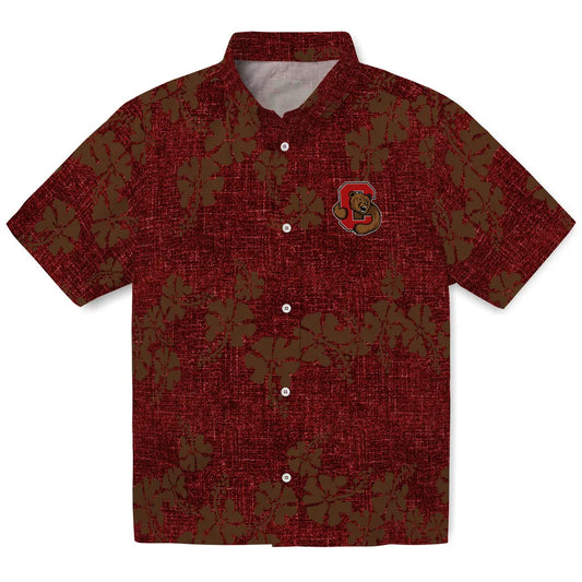 Cornell Big Red Hawaiian Shirt - 50th State Flower | Moonbestprint