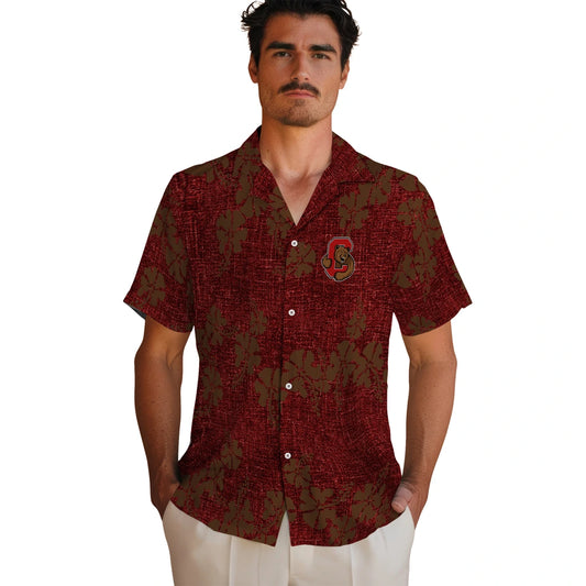 Cornell Big Red Hawaiian Shirt - 50th State Flower | Moonbestprint