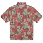Cornell Big Red Hawaiian Shirt - Anthurium Overlay | Moonbestprint